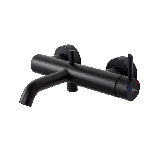 100209455 Noken Round Смеситель для ванны/душа, черный