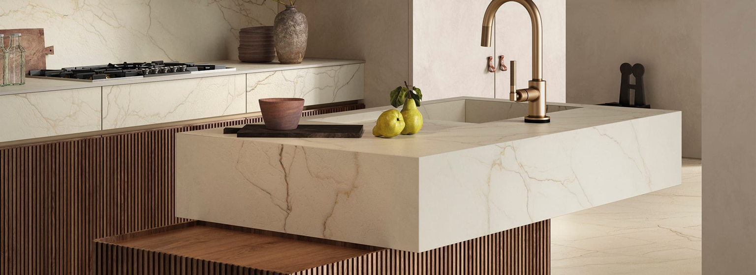 Crema Avorio Natural 6 mm керамогранит Maxfine 150х300