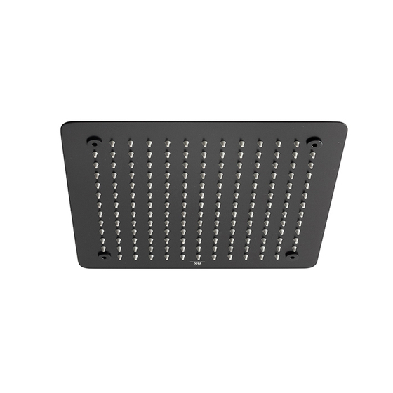 100308049 Noken Square Верхний душ встраиваемый в потолок, 30x30 см, чёрный