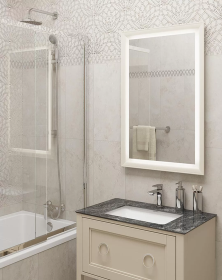 KMD3STA090BR  Декор Литос бежевый светлый матовый обрезной Kerama Marazzi 30x60