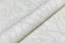 KM8101 Обои виниловые на флизелиновой основе Дамаск мотив, белый Kerama Marazzi