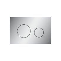 9240922 TECE Loop 2.0 Пластиковая панель смыва, цвет панели хром матовый, цвет клавиш хром матовый