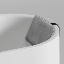 Подушка для ванны Salini 355x495x70 мм 100% олефин, кварцевый песок 1904201G Grey