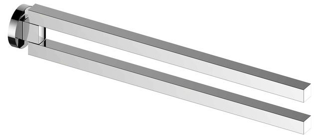 19018 010000 Keuco Edition 90 Полотенцедержатель двойной поворотный, хром