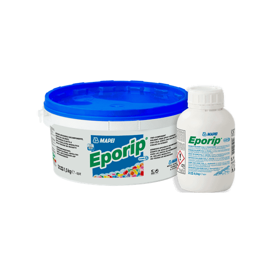 Eporip, 2кг - Эпоксидный клей (комп. А-1,5кг +комп. В-0,5кг)
