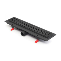 Дренажный канал Paini Medium 550 мм, черный матовый, CH550MC