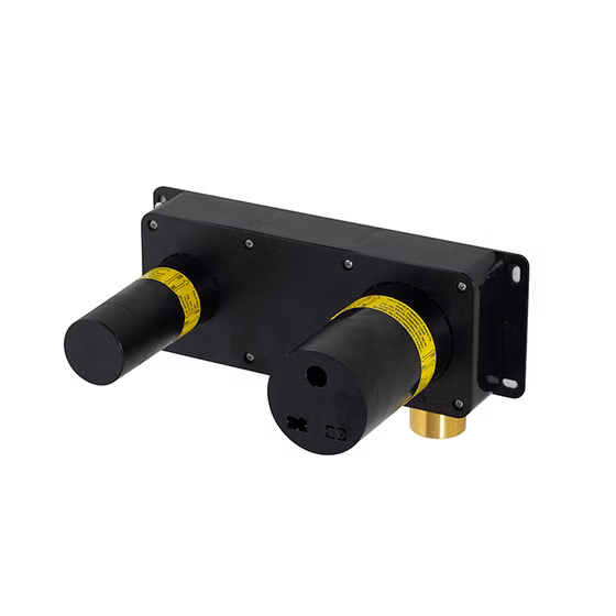 100283349 Noken Round Inox Внутренняя часть встроенного смесителя для раковины