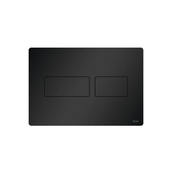 9240416 TECE Solid Панель смыва с двойной системой смыва для унитаза, цвет черный матовый
