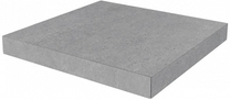 DL500820R\GCA Ступень угловая клееная Фондамента серый светлый Kerama Marazzi 33x33