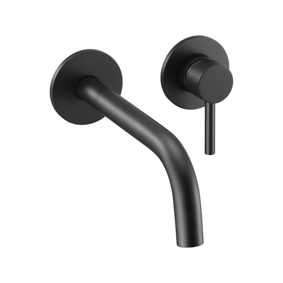 Смеситель для раковины JTP Rod Matt Black, с внутренними элементами WJ 8501800 MB