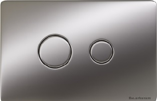 703.000.71 Смывная клавиша File, Artceram, хром