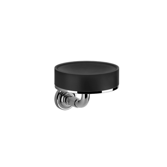 65402 031 Gessi Venti20 Мыльница настенная черная, держатель Chrome