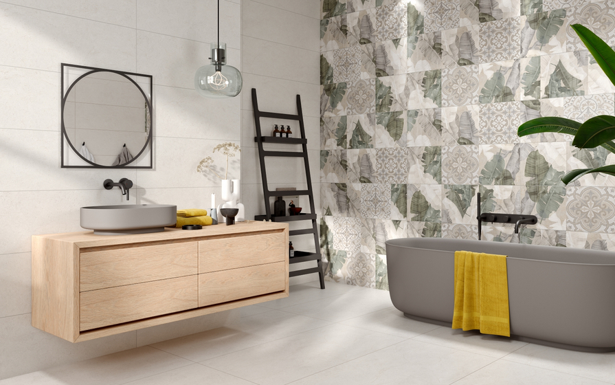 Verona White Mat плитка  Colorker 31.6x100