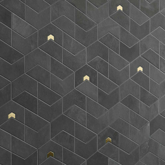 Continuum Petrol Mosaico Jewel 31.1*38.2 мозаика Italon