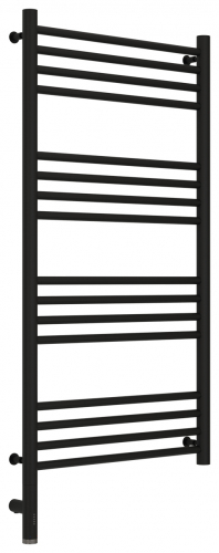 Полотенцесушитель Богема 3.0 1000х500, прямая, тэн левый, Матовый черный, 31-5804-1050