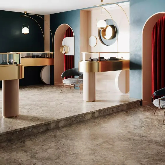 DL503020R/GCF Ступень клееная Ирпина бежевый обрезной Kerama Marazzi 33х119,5
