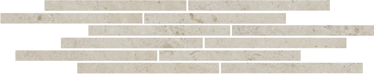 T025/11207 Декор Карму мозаичный бежевый матовый Kerama Marazzi 15х75