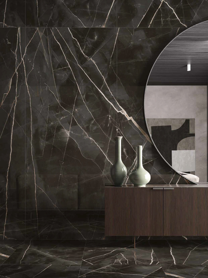 Stellaris Absolut Black Lux керамогранит Italon 120х278