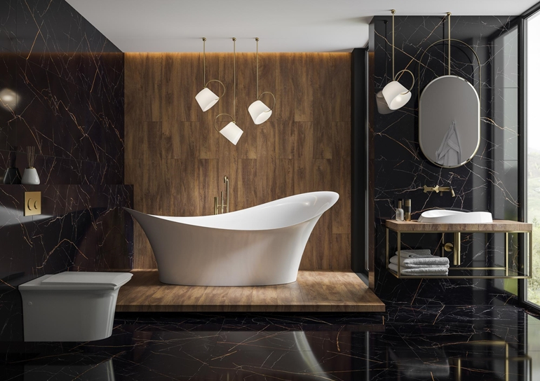 Nero Ardi Pul. 5.6 mm керамогранит Coverlam 120х260