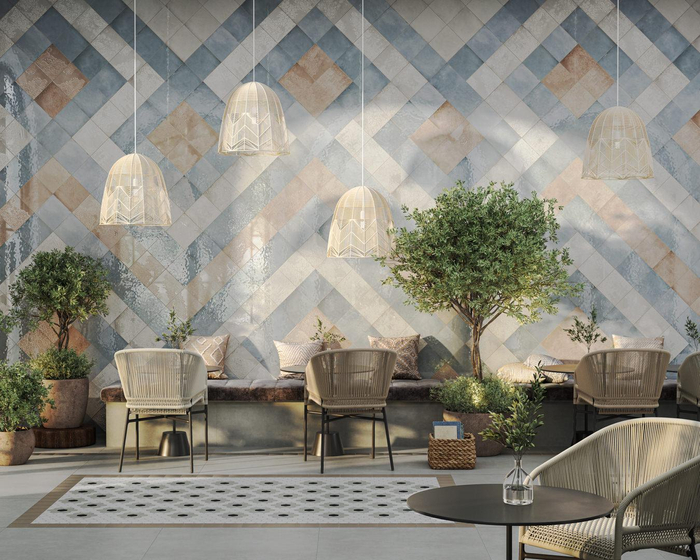 5305 Адриатика зеленый глянцевый Kerama Marazzi 20x20