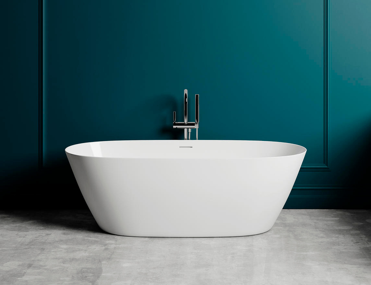 Ванна отдельностоящая Salini Sofia Sapirit, 1650х750х590, белый глянец, 102511G