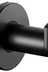 14914 370000 Keuco Plan Black Selection Крючок для полотенца, черный матовый