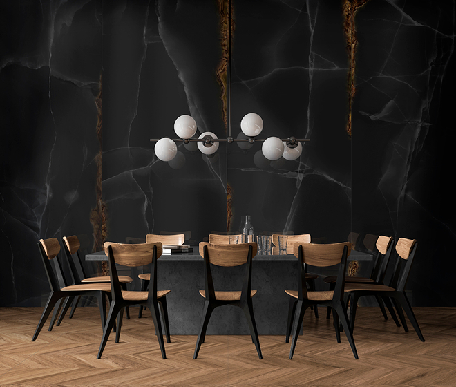 Onice Black Polished керамогранит ARKLAM 120х300