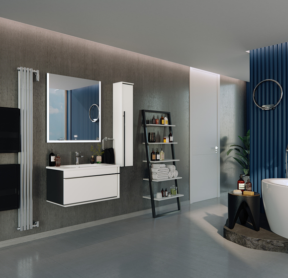 Зеркало Roca Aneto 80х85 см, LED подсветка, подогрев, сенсор, диммер, 7812363000