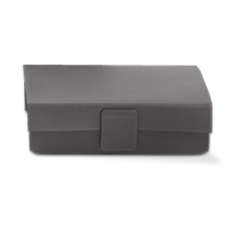 Decor Walther "Nappa" Многоцелевая коробка с крышкой, натуральная кожа, дымчато-серая (0938693)