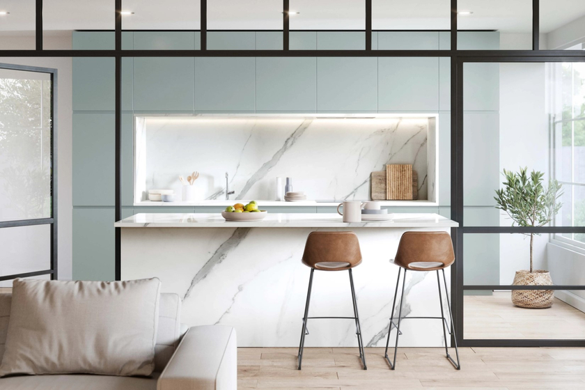 Aria White Polished керамогранит XLight Urbatek 120х270