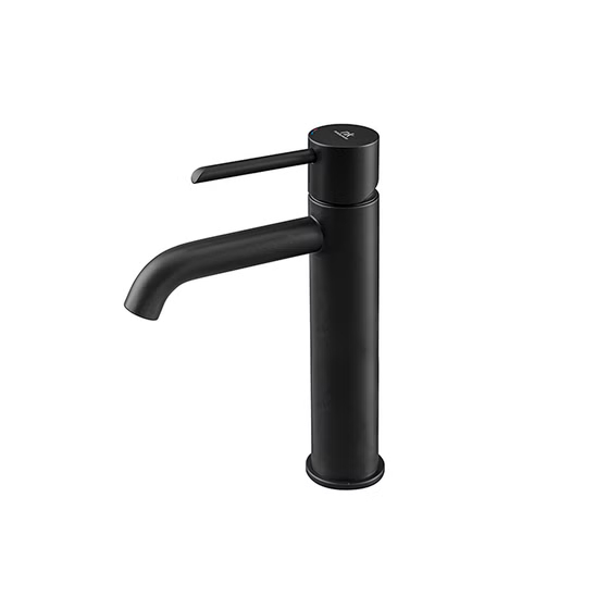 100208355 Noken Round смеситель для раковины, 200 мм, черный