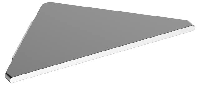 11557 170000 Keuco Edition 400 Угловая полочка для душа, алюминий серебристый анодированный