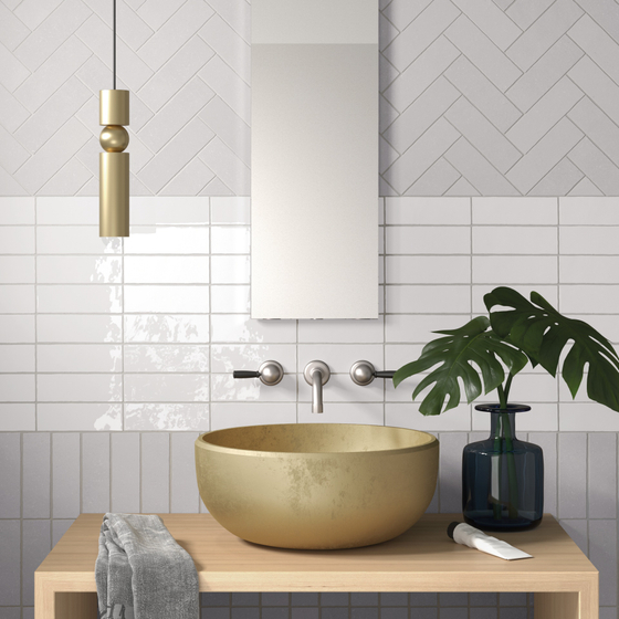 Fango Blanc Gloss плитка Equipe 5х15
