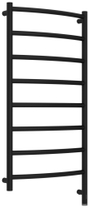 Полотенцесушитель Галант 3.0 1000х500, тен правый, Матовый чёрный 31-5801-1050