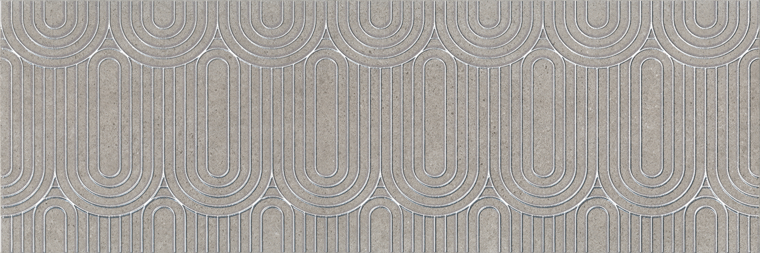 OP/В201/12137R декор  Безана серый обрезной Kerama Marazzi 25x75