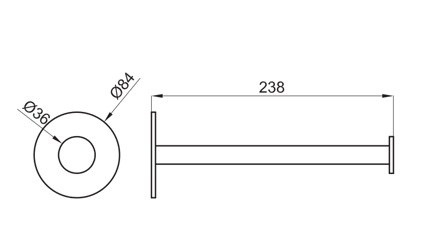 100189235 Noken Tono бумагодержатель вертикальный