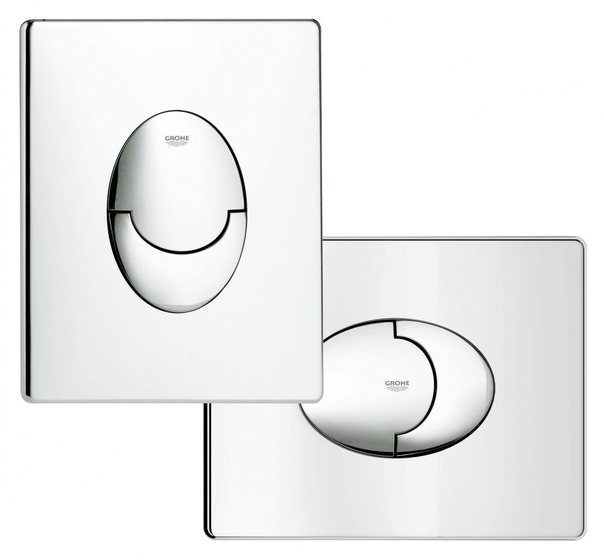 Панель смыва для унитаза GROHE Skate Air вертикальная, хром 38505000