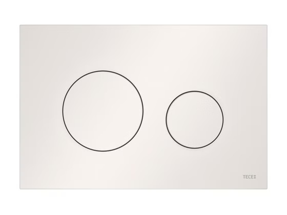 9240601 TECE Loop Пластиковая панель смыва, пластик, цвет панели пергамон, цвет клавиш пергамон