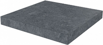 DL501320R\GCA  Ступень Роверелла угловая клееная серый темный Kerama Marazzi 33x33