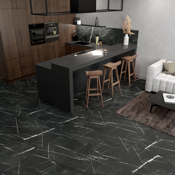 Керамогранит Гранитея G395R Neiva Black матовый 60x60
