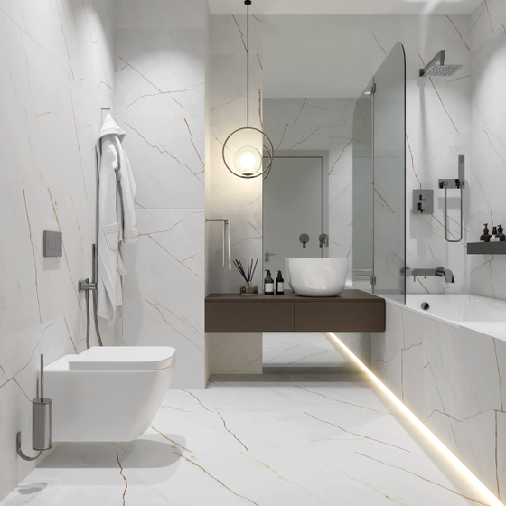 Граните Сиена Белый MR Матовая 60x120