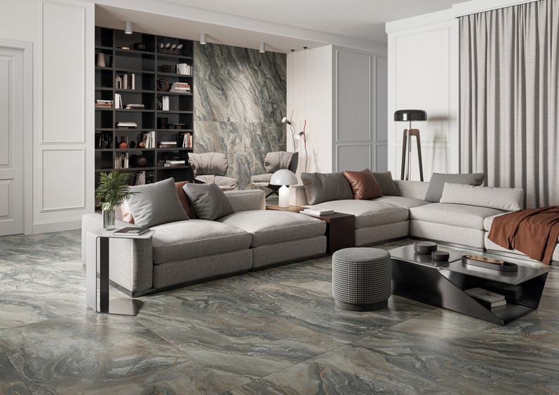Charme Deluxe Grigio Orobico Nat. керамогранит Italon 80x160