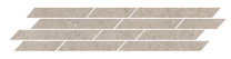 T036/SG6538 Декор Риккарди мозаичный бежевый матовый Kerama Marazzi 46,8х9,8