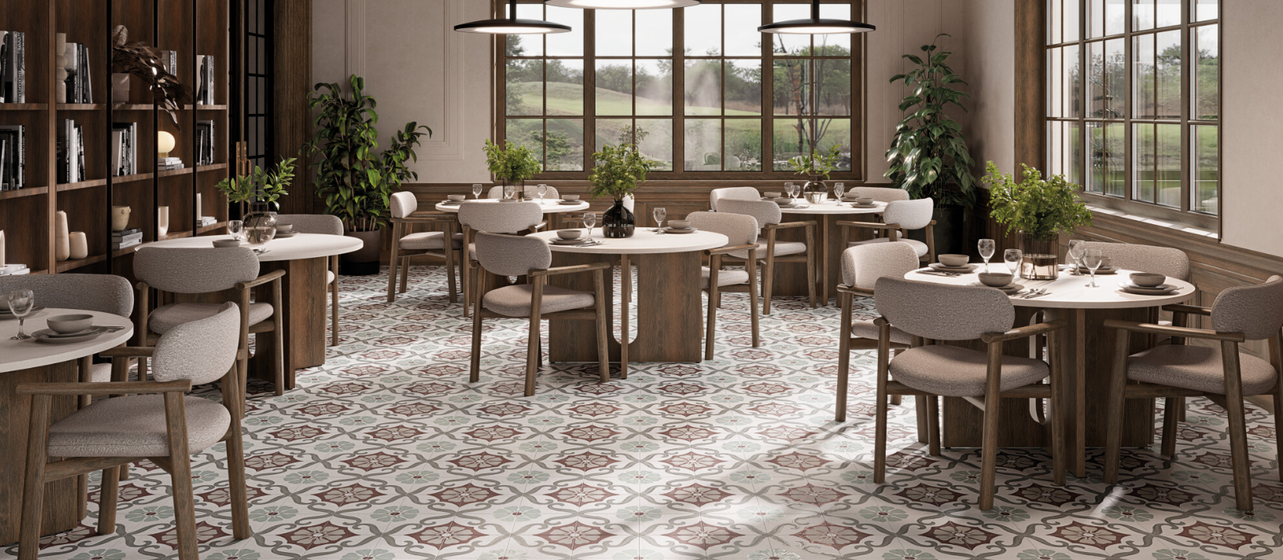 Soroa Cherry керамогранит Harmony 22.3x22.3