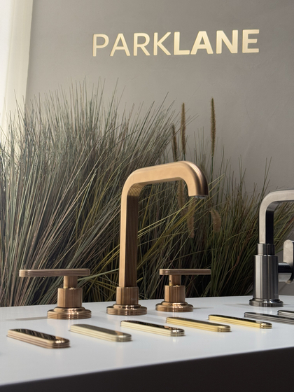 F1301ZL Park Lane Смеситель для раковины на 3 отверстия, Amber Bronze