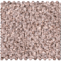 Gravity Aluminium 3D Hexagon Rose Gold мозаика 31x31x03 cm L'Antic Colonial (22 шт/кор)