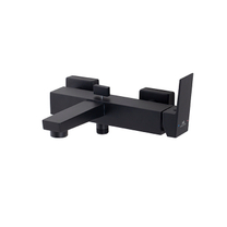 100266809 Noken Square Смеситель для ванны/душа, черный