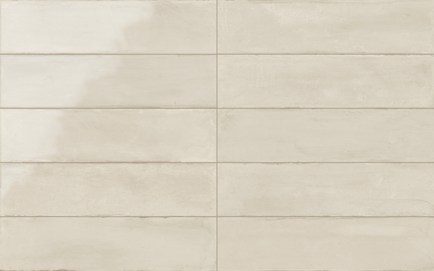 Elementi Bianco Glossy плитка Iris 7,5х30