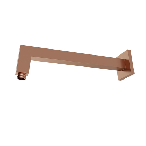 100281804 Noken Square Кронштейн для установки на стене, квадратный, 40 см, брашированная медь