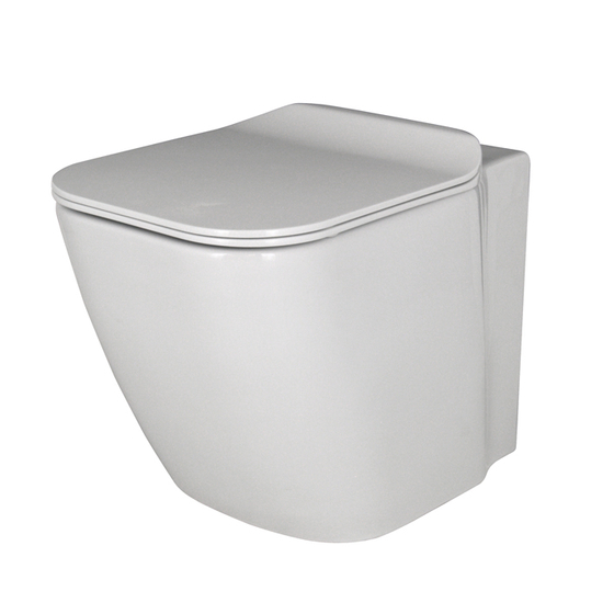 Унитаз приставной Noken Essence-C 100168170, сидение с микролифтом 100137567, 56 см